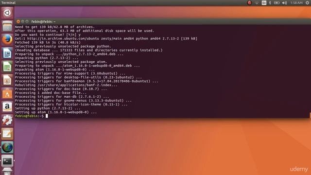 (Programming with Python:Hands-On Introduction) 3-Installation for Linux