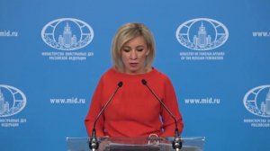 briefing by Maria Zakharova on March 9, 2022.