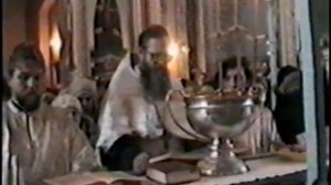 Великое освящение воды  1998 г.