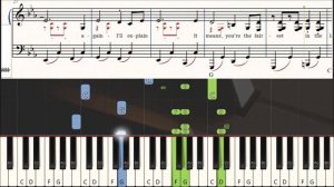 Bei Mir Bistu Shein (MIDI + synthesia tutorial + piano sheets)