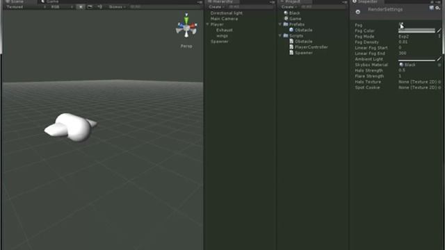 Unity Tutorial SpaceDodge Part 3 - Background смотреть онлайн