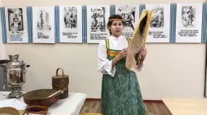 Выставка утвари и пищи коми народа