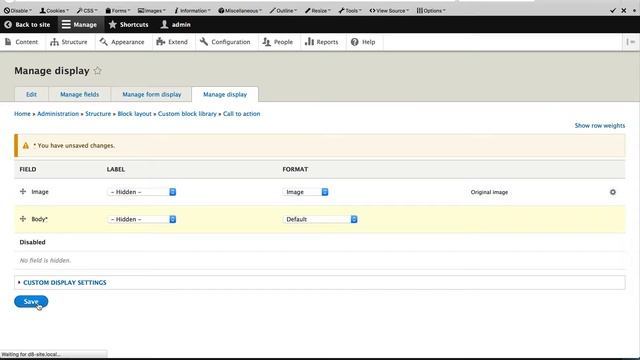 Drupal 8 Site Building, 5.2: Create Call-to-action Block Type смотреть онлайн