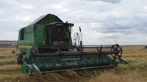 КАК трудиться комбайн. John Deere 9640