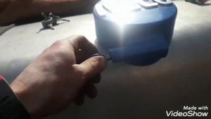 Дополнительная крышка на топливный бак для фуры. Additional cap on the fuel tank for the truck