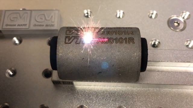 Лазерная маркировка автозапчастей (сайлентблоков) на лазерном маркере G-MARK 1000. Маркировка в 202 смотреть онлайн
