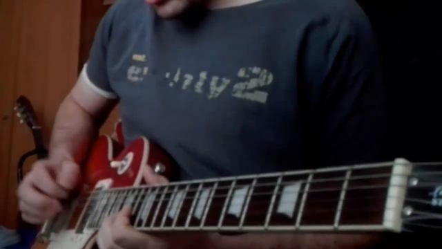 Rock Ballad Improvisation - Epiphone Les Paul Standard heritage cherry sunburst смотреть онлайн