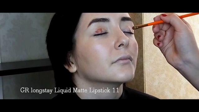 Томный взгляд от make up artist Виктории Шахминой смотреть онлайн