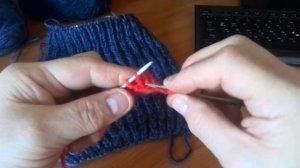 Самая пышная резинка 1х1 спицами