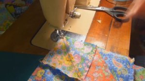 Лоскутное одеяло "Треугольники". Шьем легко