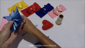 Laço De Fita Cetim - Laço Elegante -  ? DIY?  PAP ? TUTORIAL ?