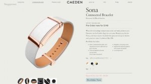 Умные браслеты для женщин Apple Watch, Jawbone UP4, Caeden Sona, Mira..