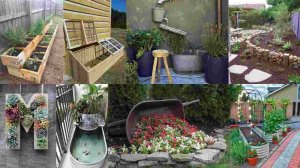 Creative crafts for the garden: An inspiring selection of ideas