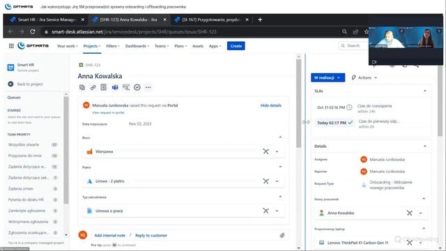 Jak wykorzystując Jirę SM przeprowadzić sprawny onboarding i offboarding pracownika смотреть онлайн