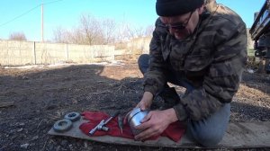 Замена масла в двигателе с сухим картером!! Как плавает НАШ Редкий БАЗ 5937.