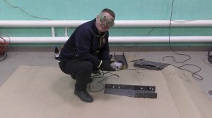 Усилители рамы на газель (устранение ржавчины и нанесение антигравийного покрытия).