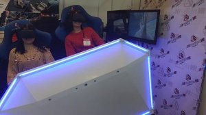 Аттракцион виртуальной реальности Space Rift 2x - на выставке РАППА ЭКСПО 2019