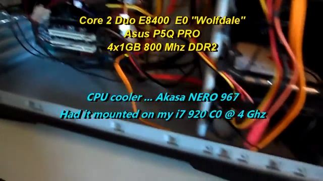 Intel C2D E8400 OverClock @ 4200 MHz on AIR - HOW TO смотреть онлайн