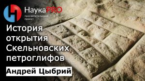 История открытия Скельновских петроглифов – археолог Андрей Цыбрий | Научпоп