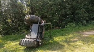 Испытания ограничителя поворота и дуги безопасности