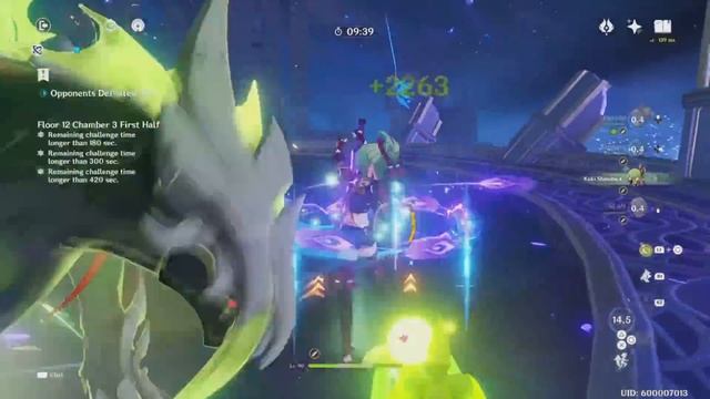 [F2P] NEW Spiral Abyss 3.7 Yaoyao QuickBloom & Kaeya Melt I Floor 12 9 stars Genshin Impact смотреть онлайн