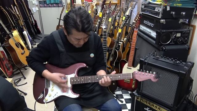 フェンダージャパン ストラトキャスター USA製テキサススペシャル！