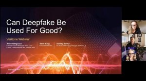 Synthetic Voice Webinar - Can Deepfake Be Used For Good?