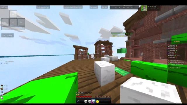 Туториал - как делать Тнт джамп и фаербол джамп Minecraft MineBlaze