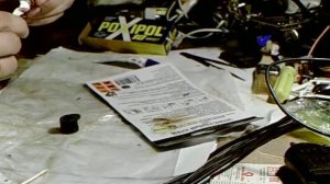 POXIPOL КАК клеить пластиковые детали