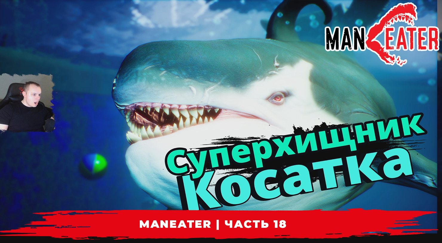 Maneater ➤ Часть 18 ➤ Суперхищник Косатка ➤ Симулятор Акулы ➤ Прохождение игры МенИтер