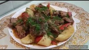 Кролик тушёный с овощами рецепт