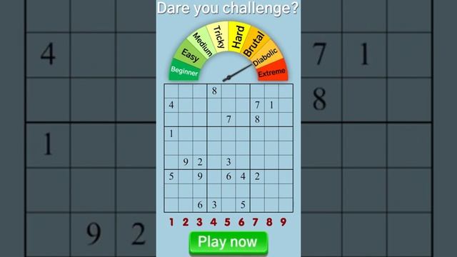 Dare you challenge?@Sudoku: Puzzle Number Games