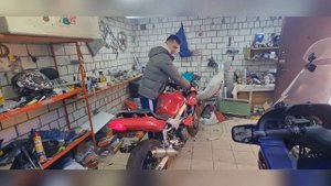 Honda VTR 1000. Запуск после зимы. Продаю