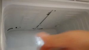 Перевешивание дверцы морозилки саратов 452 (часть 2)