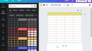 How to Create Editable Tables in Canva | Canva Tables Editing & Styling in Urdu and Hindi