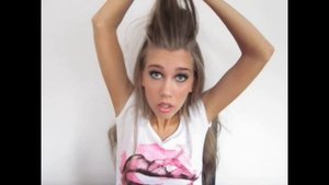 причёска в стиле  Rock