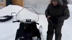 Самодельный снегоход