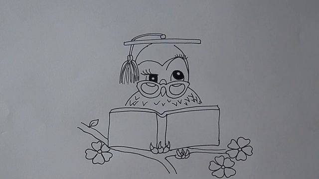 Как ПРОСТО нарисовать РИСУНОК К ДНЮ УЧИТЕЛЯ, осенние рисунки в школу/520/TEACHER'S DAY DRAWING смотреть онлайн