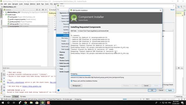 [Solved] How to Fix Failed to find target with hash string 'android-' смотреть онлайн