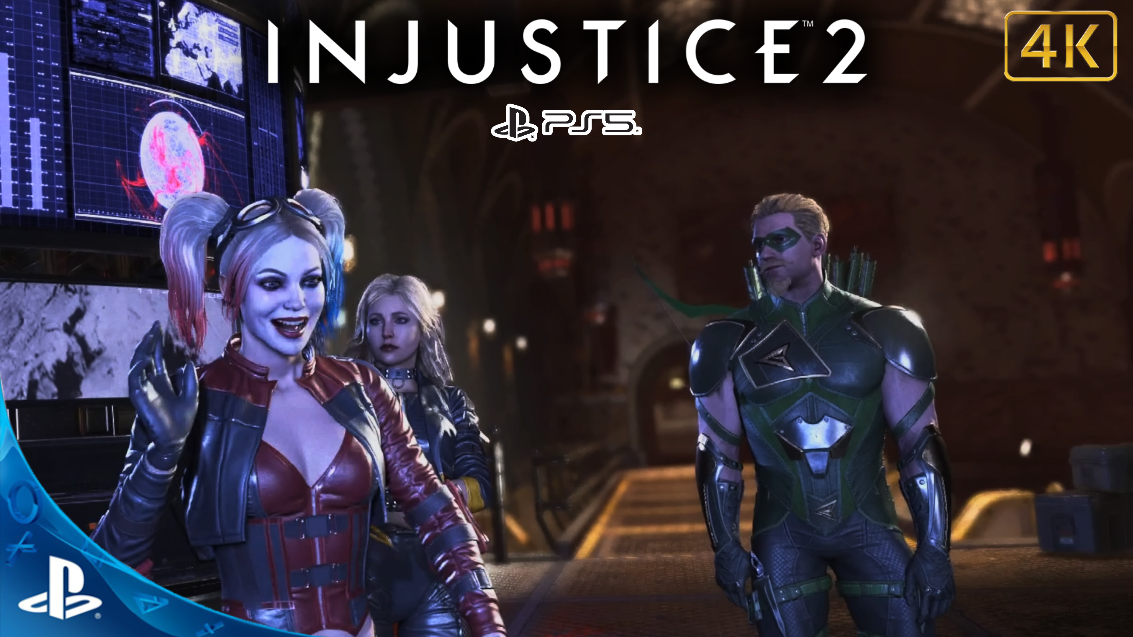 Injustice 2.Прохождение.Глава 2.Харли Квинн.Девушка,Которая Смеётся.4K.Sony PlayStation 5.PS5.🎮