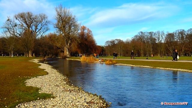 MÜNCHEN: Englischer Garten im Winter - 2020/ Мюнхен: Английский парк зимой. смотреть онлайн