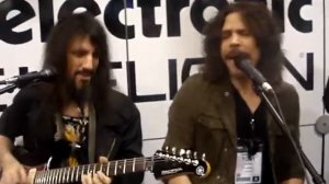TONY HARNELL AND BUMBLEFOOT "MAYBE I'M AMAZED" tc electronics booth NAMM 2013 1/27/2013