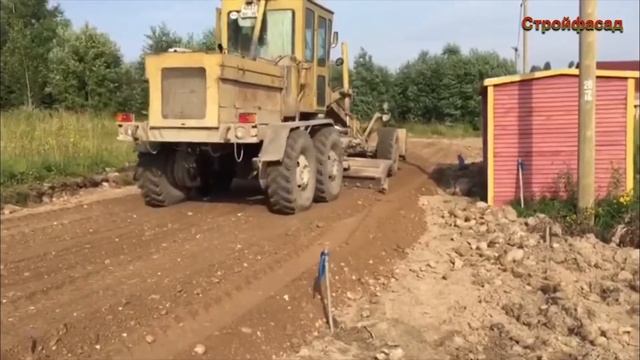 Строительство грунтовых дорог
