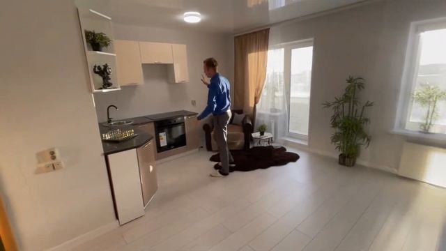 Студия с двумя окнами в 6 км от города. смотреть онлайн