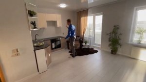 Студия с двумя окнами в 6 км от города.