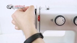 Bernina bernette B35 -Заправка нити. Часть 2