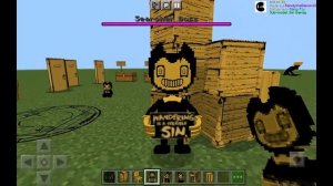 лучший мод на бенди и чернильная машина в Майнкрафт на телефон