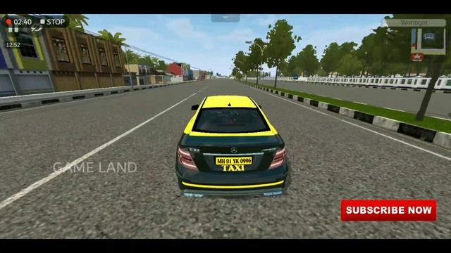 Bussid _ Taxi car mod for bus simulator Indonesia _bussid bus mod