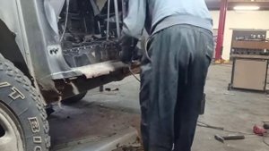 переварка порогов на Сузуки. часть 1