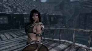 Rayne in Skyrim 1087 Sinead, Reinhardt, Elena and Atvir